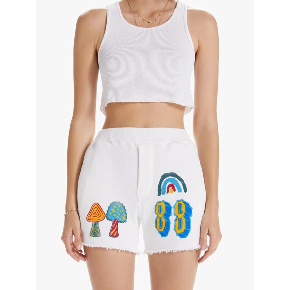 MOTHER Jeans  - The Quickie Roller Gym Short Fray